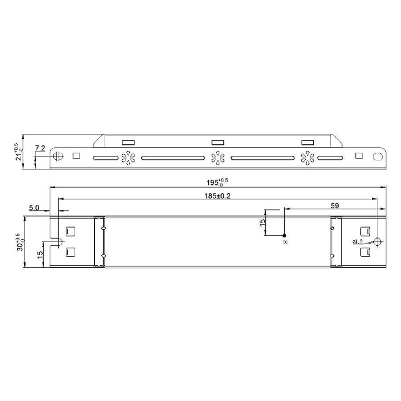 Radium Lampenwerk - LED-Betriebsgerät DALI-LED-Treiber OTDA4439 37W/200-350mA