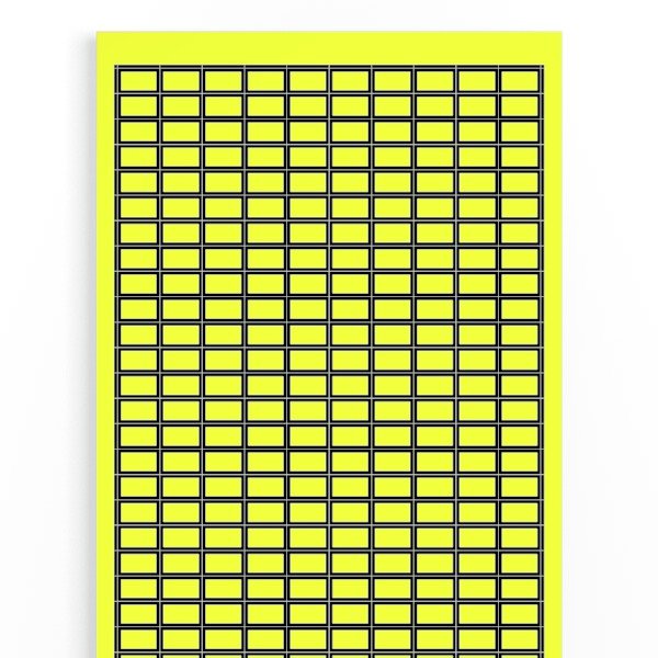 Weidmüller - Kennzeichnungsmaterial Markierer PAGETAB 15x9 − 25 Stück