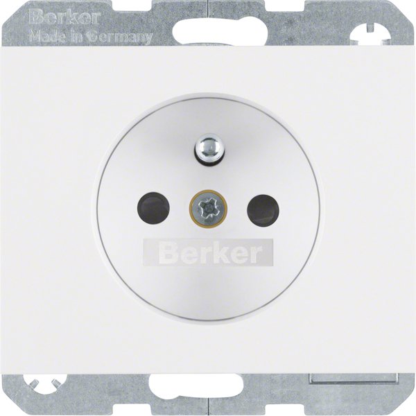 Berker - Steckdose m.Schutzkontakt 6768757009 K.1 po