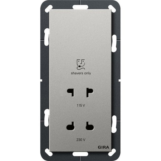 Gira - Rasiersteckdose Rasierersteckdose 2820600 115-230V eds-lack