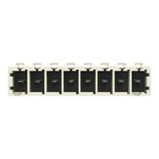 WAGO - Leiterplattensteckverbinder THT-Stiftleiste Lötstift 831-3608 1,0x1,2,gerade,lgr − 12 Stück