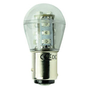 Scharnberger+Hasenbein - LED-Lampe/Multi-LED LED-Kugellampe 25x48mm 30212 BAY15d 10-30VDC gn
