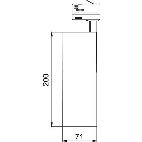 Brumberg Leuchten - Downlight/Strahler/Flutlicht LED-Schienenstrahler 230V 88394174 36Gr., 4000K, rund