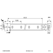 EVN Lichttechnik - Lichtschlauch/-band LED-Strip ICSB6724302860 5m grün IC 24VDC