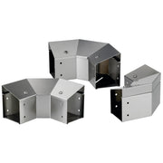 nVent Hoffman - Bogen für Kabelrinne 90 ELB FRT CVR SLOPED NO CTS66EFCNT90SS TABS