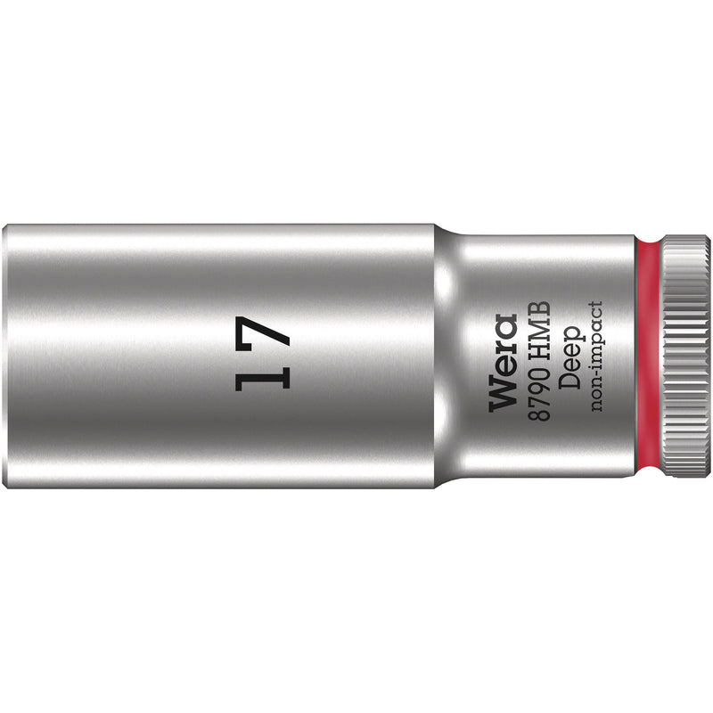 Wera - Sechskant-Einsatz für Steckschlüssel Steckschlüsseleinsatz 004539 17 mm