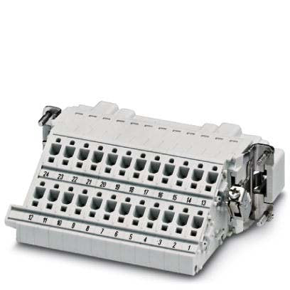 Phoenix Contact - Kontakteinsatz für Rechtecksteckverbinder Klemmenadapter HC-B 24-A-DT-PEL-M − 5 Stück