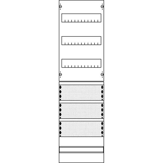 Striebel&amp;John - Einbaufeld für Telekommunikation Mediafeld 1MMC23 kombi  − 1 Stück
