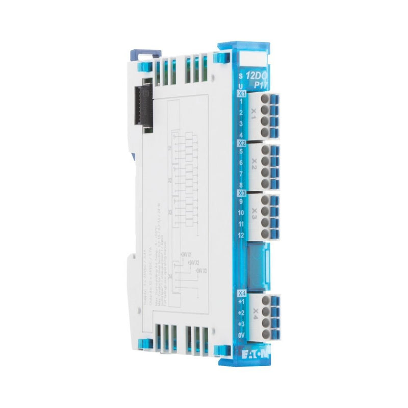 Eaton - Feldbus, Dez. Peripherie - Digitales Ein-/Ausgangs-Modul Digitales Ausgabemodul XN-322-12DO-P17 12 Digital-Ausgänge