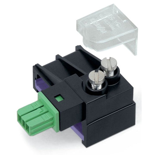 WAGO - Flachleitungsadapter für steckbare Gebäudeinstallation Abgriffmodul 893-262 grün − 50 Stück