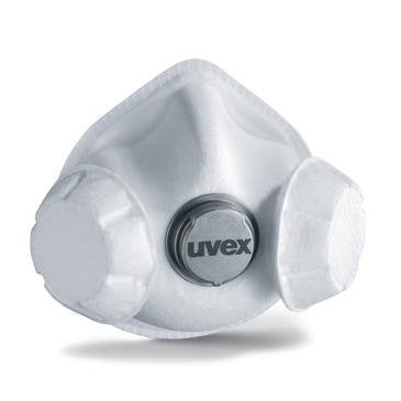Uvex - Atemschutzmaske uvex silv-Air exxcel 7233 8787233(VE3) FFP2 3D, 3 ST