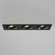 Brumberg Leuchten - Downlight/Strahler/Flutlicht Einbaumodul rechteckig 45028180 3-fach