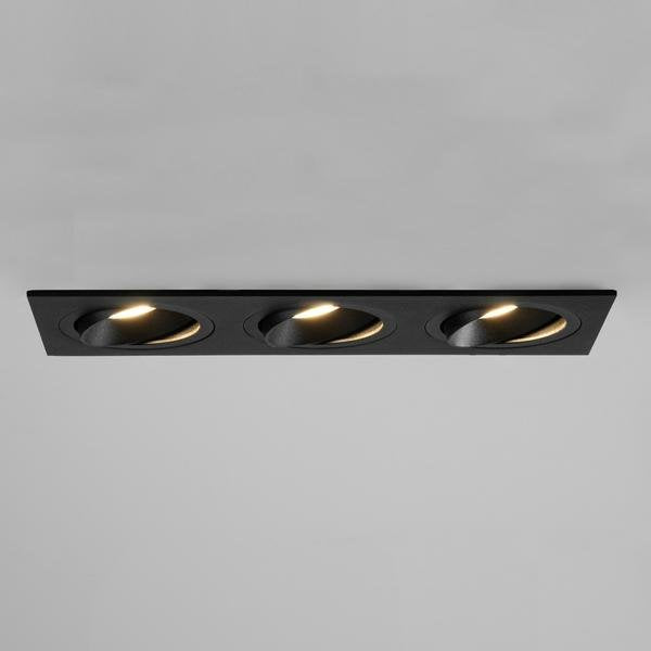 Brumberg Leuchten - Downlight/Strahler/Flutlicht Einbaumodul rechteckig 45028180 3-fach
