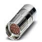 Phoenix Contact - Rundsteckverbinder, feldkonfektionierbar (Industriesteckverbinder) Kabelsteckverbinder RF-12S2N8A80DU − 20 Stück