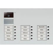 TCS Tür Control - Türstation für Türkommunikation Video-Außenstation Color AVU16150-0010 dreispaltig, f.15WE