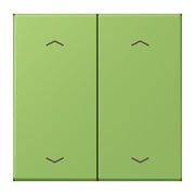 Jung - Abdeckung/Bedienelement für Installationsschalterprogramme Wippe mit Pfeilsymbolen LC 102 P 220 vert 31