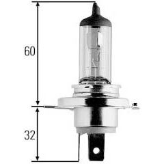 Küblbeck - Fahrzeuglampe 24V75/70W P43t H4