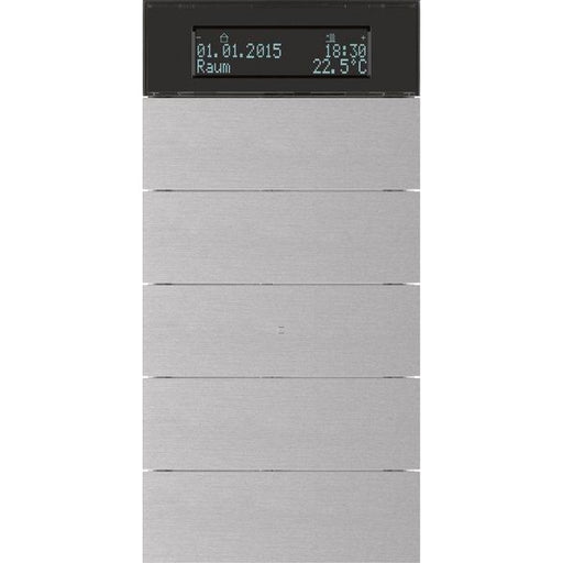 Berker - Bussystem-Mehrfach Bediengerät Tastsensor 5fach 75665594 Alu