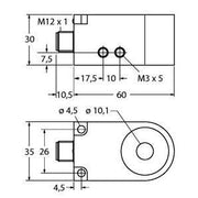 Turck - Induktiver Näherungsschalter Sensor BI10RW30DAP6XH1141 induktiv