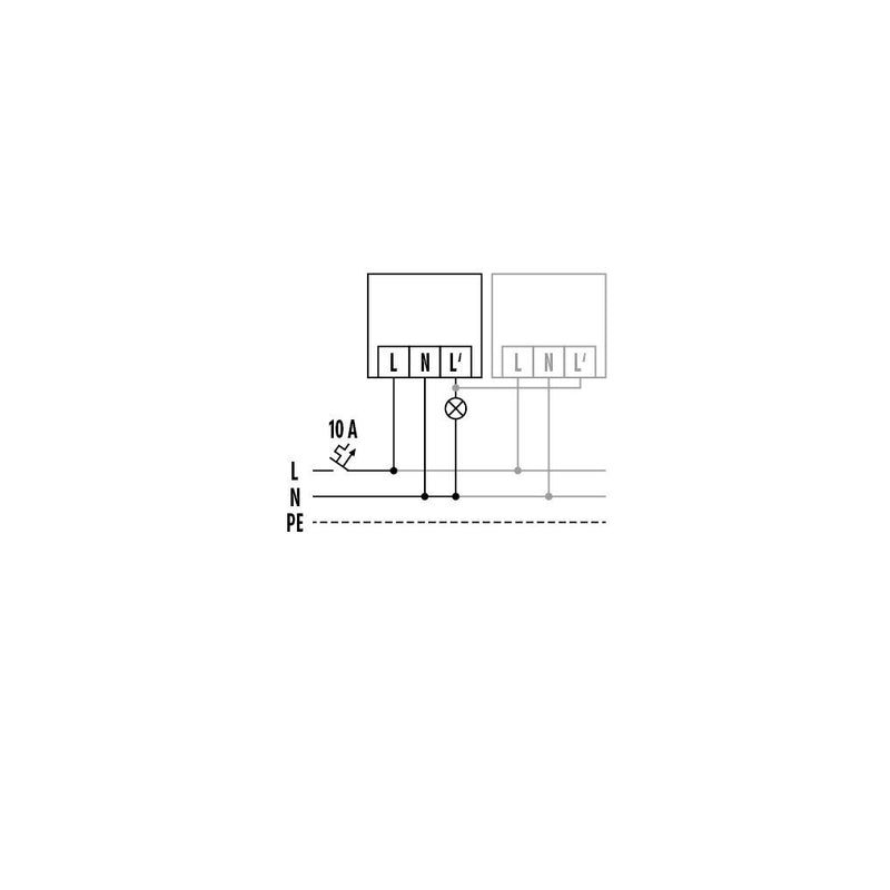 ESYLUX - Bewegungsmelder/Präsenzmelder komplett Bewegungsmelder RC 230i weiss 230 Grad