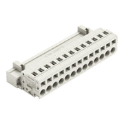 WAGO - Kabelsteckverbinder für Leiterplattensteckverbinder 1-Leiter-Stiftleiste 721-613 CAGECLAMP,2,5mm²,lgr − 25 Stück