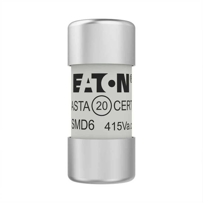 Eaton - HRC-Sicherung Sicherungseinsatz SMD6 6 A, AC 415 V − 20 Stück