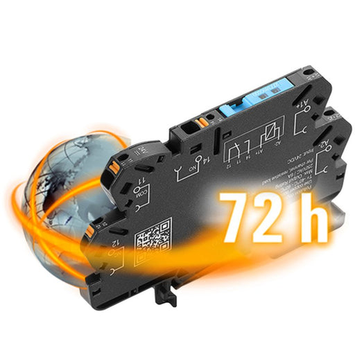 Weidmüller - Schaltrelais Koppelrelais, 1 Wechsler TERMSERIE#2899000000 (AgNi), PUSH IN − 10 Stück by Weidmüller
