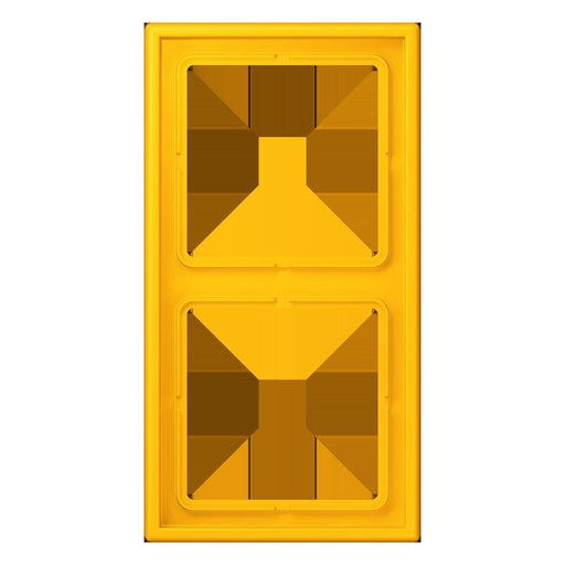 Jung - Abdeckrahmen Rahmen 2-fach LC 982 263 le jaune vif