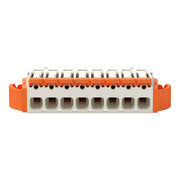 WAGO - Kabelsteckverbinder für Leiterplattensteckverbinder Federleiste 1-Leiter Hebel 2721-1108/037-000 Push-in Cage Clamp − 50 Stück