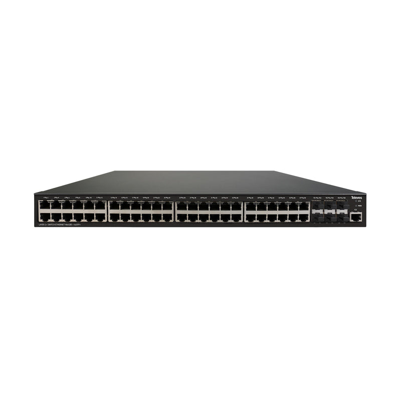 Televes - Netzwerk Switch Ethernet Switch L2+ SWI-48 48xGbEthernet+6xSFP