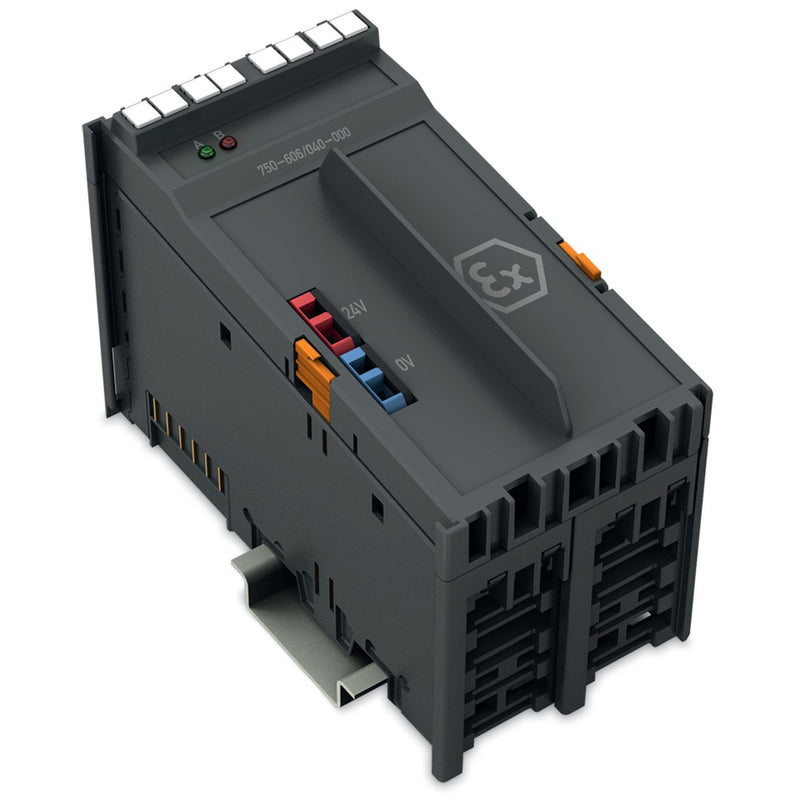 WAGO - Feldbus, Dez. Peripherie - Einspeise- und Segmentmodul Potentialeinspeisung DC24V 750-606/040-000 DC 24 V
