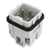 Walther Werke - Kontakteinsatz für Rechtecksteckverbinder Stifteinsatz A4 700204 0,5-1,5qmm 20-16AWG