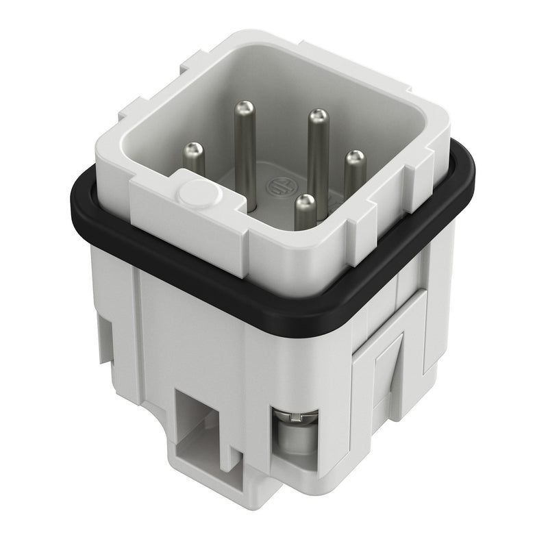 Walther Werke - Kontakteinsatz für Rechtecksteckverbinder Stifteinsatz A4 700204 0,5-1,5qmm 20-16AWG