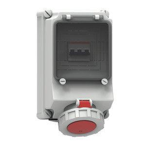 Bals Elektrotech - CEE-Steckdose abschaltbar, abgesichert (IEC 60309) Wandsteckdose abgesichert 15145 63A 5p 400V 6h IP67