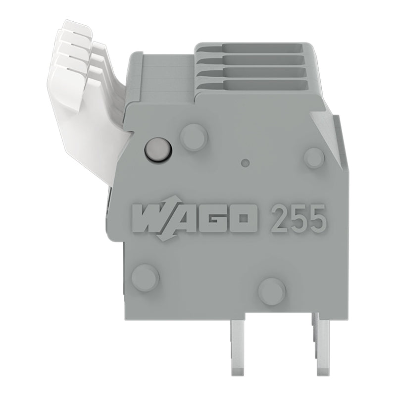 WAGO - Leiterplattenklemme Klemmenleiste 255-404 4pol 5/5,08mm − 200 Stück