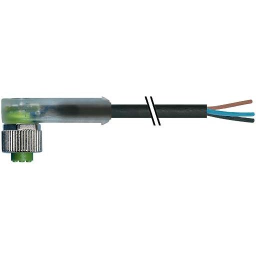 Murrelektronik - Konfektioniertes Sensor-Aktor-Kabel Steckverbinder 7000-12381-6130500 M12 Bu. gewinkelt