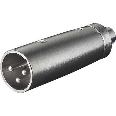 Goobay - Kommunikationstechnik-Adapter XLR-Adapter 27458 XLR-Steck.>Cinchkupp