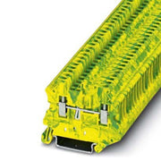 Phoenix Contact - Schutzleiter-Reihenklemme Durchgangsklemme UT 2,5-MTD-PE − 50 Stück