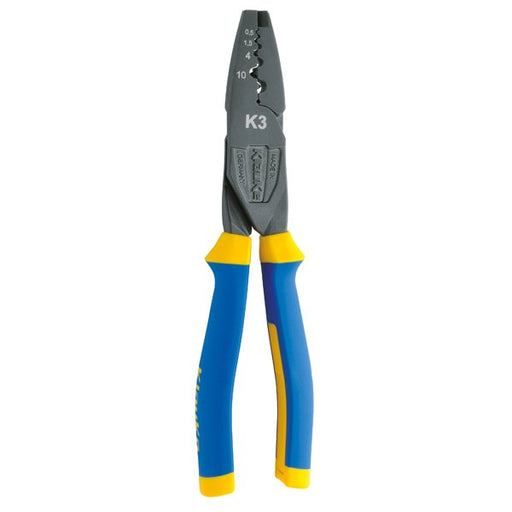 Klauke - Presswerkzeug Kabelschuhe/Verbinder, Aderendhülsen, Schirmanschluss Kerbzange K3 f.0,5-16qmm