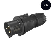 Walther Werke - CEE-Stecker (IEC 60309) CEE NEO Stecker Classic FW231307CC 32A 3P 7h IP54