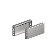 Rittal - Sockel/Sockelelement (Schaltschrank) Sockel-Blende seitlich VX 8660.070 (VE2) H:100mm,für T:400mm − 1 Packung