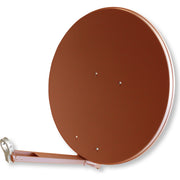 Televes - Satellitenantenne Alu-Reflektor Classic Line S760CL-Z 75x80cm,ziegelrot