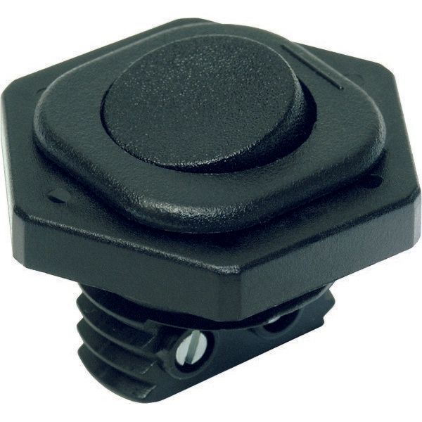 Bachmann - Geräte-Einbauschalter und -taster Wippenschalter 924.132 sw, 6(2)A250V 1p