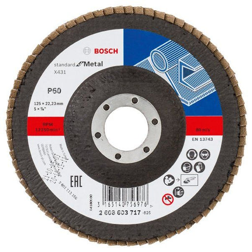 Bosch - Trenn-/Schleifscheibe Fächerschleifscheibe X431 2608603717 Standard for Metal