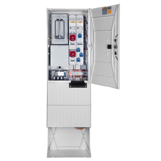 GSAB Elektrotechnik - Zähler-Komplettschrank Festplatzsäule 02.1P11Sy32S m. Sammelsch.,5-p