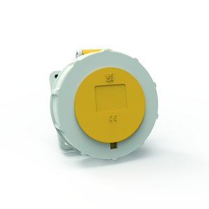 Bals Elektrotech - CEE-Anbausteckdose (IEC 60309) Anbausteckdose Neigung 128221 32A 5p 110V 4h IP67 − 10 Stück