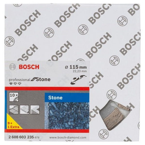Bosch - Trenn-/Schleifscheibe Diamanttrennscheibe 2608603235 Standard for Stone