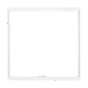 Nobile - Mechanisches Zubehör/Ersatzteile für Leuchten Aufbaurahmen Panel 622x622 1570961000 4-teilig RAL 9016
