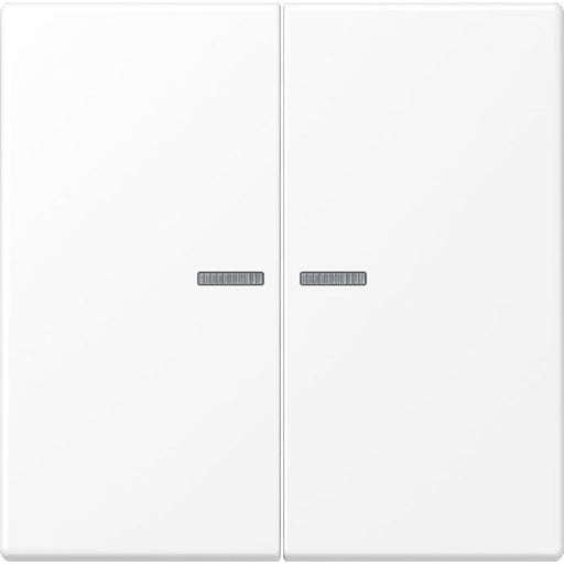 Jung - Abdeckung/Bedienelement für Installationsschalterprogramme Wippe LS 995 KO5 WWM f.Serienschalter KO