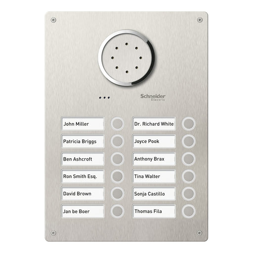 Ritto - Türstation für Türkommunikation Türstation eds 1812320 Acero Audio, 12WE